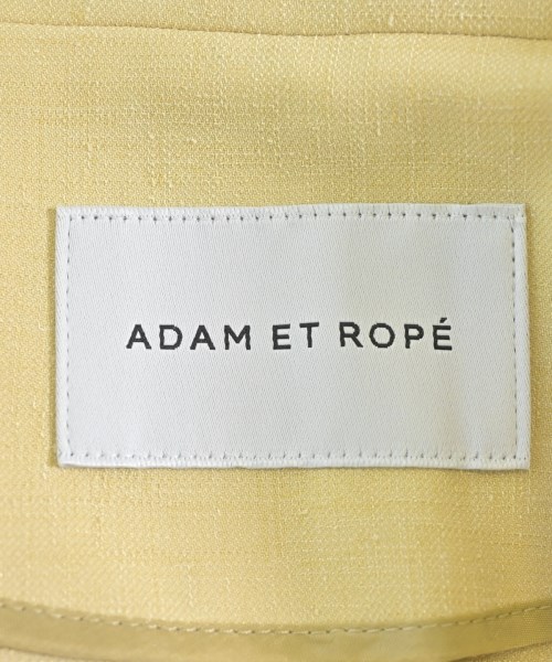 ADAM ET ROPE（アダムエロペ）ジャケット 黄 サイズ:F レディース/2200673646187