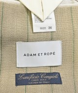 ADAM ET ROPE（アダムエロペ）ノーカラージャケット 茶 サイズ:36(S位) レディース/2200679556046