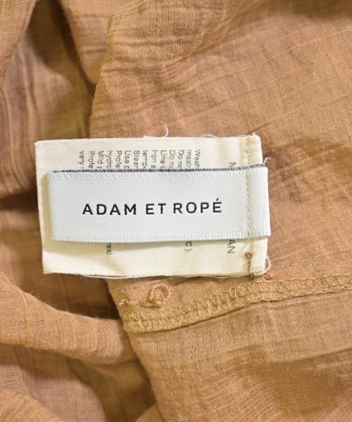 ADAM ET ROPE（アダムエロペ）ブラウス 茶 サイズ:F レディース/2200681521094