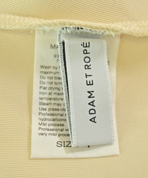 ADAM ET ROPE（アダムエロペ）ブラウス 黄 サイズ:F レディース/2200683699074