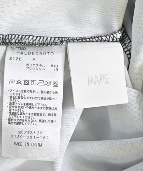 HARE（ハレ）Tシャツ・カットソー 黒 サイズ:F レディース/2200621614053