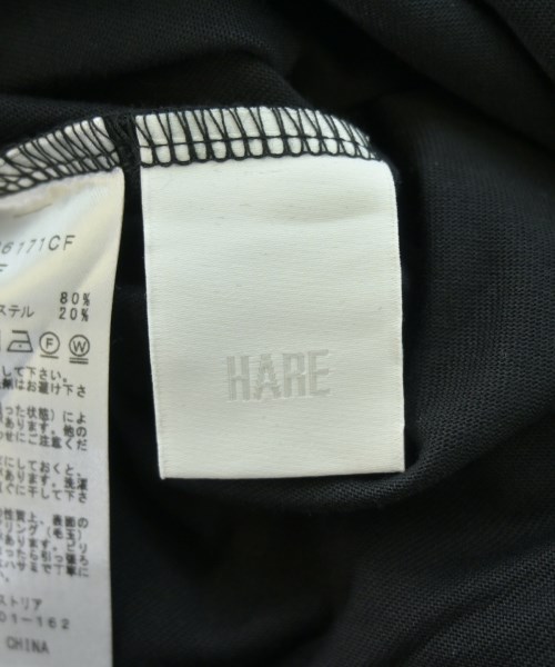 HARE（ハレ）Tシャツ・カットソー 黒 サイズ:F レディース/2200619581053