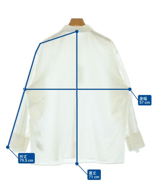 HARE（ハレ）カジュアルシャツ 白 サイズ:F レディース/2200619581091