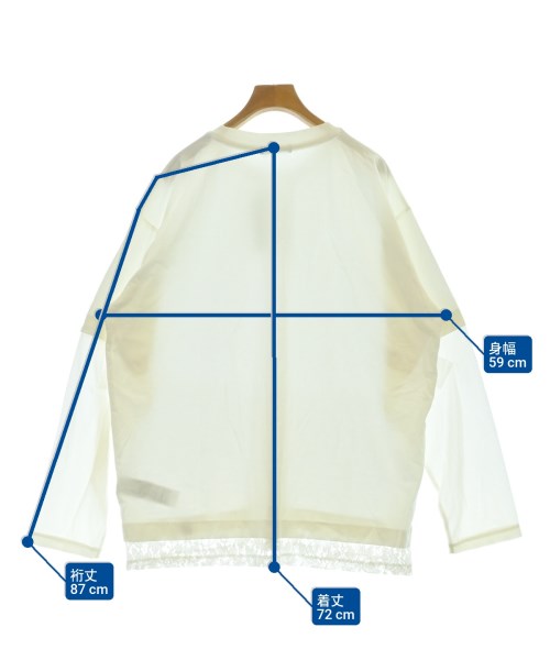 HARE（ハレ）Tシャツ・カットソー 白 サイズ:F レディース/2200619581114