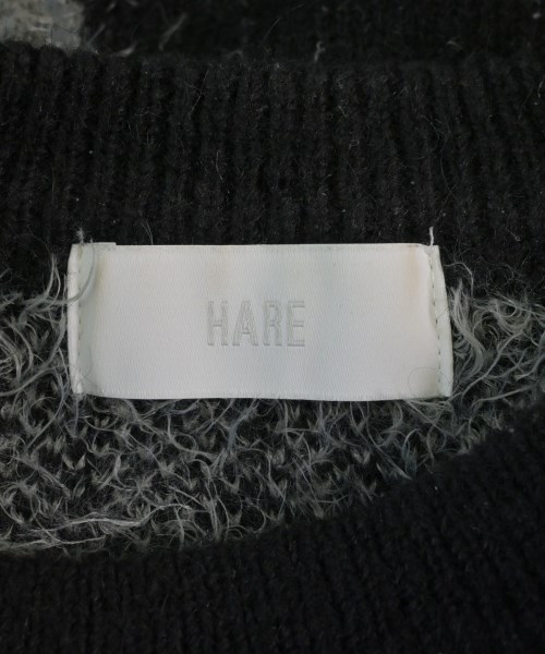 HARE（ハレ）ニット・セーター 黒 サイズ:F レディース/2200607982114