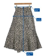 HARE（ハレ）ロング・マキシ丈スカート 茶 サイズ:F レディース/2200620664073