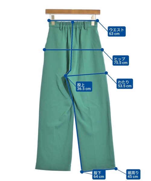 HARE（ハレ）スラックス 緑 サイズ:F レディース/2200620664080