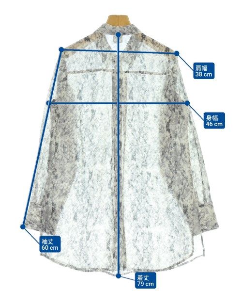 HARE（ハレ）カジュアルシャツ 白 サイズ:F レディース/2200654885109