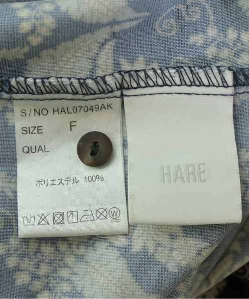 HARE（ハレ）シャツワンピース 黒 サイズ:F レディース/2200645339048