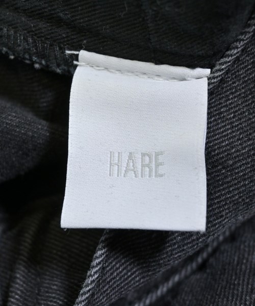 HARE（ハレ）デニムパンツ 黒 サイズ:F レディース/2200646534022
