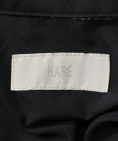 HARE（ハレ）シャツワンピース 黒 サイズ:F レディース/2200646534176