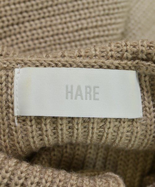 HARE（ハレ）ニット・セーター ベージュ サイズ:F レディース/2200652464023