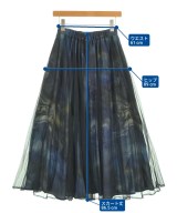 HARE（ハレ）ロング・マキシ丈スカート 青 サイズ:F レディース/2200707041018