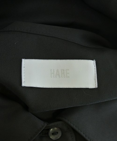 HARE（ハレ）カジュアルシャツ 黒 サイズ:F レディース/2200730250036