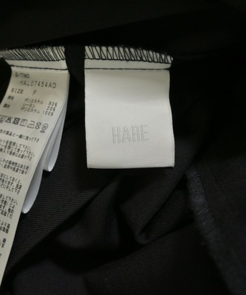 HARE（ハレ）ベスト 黒 サイズ:F レディース/2200729121385