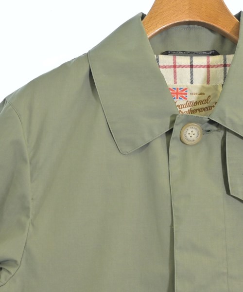 Traditional Weatherwear（トラディショナルウェザーウェア）ステンカラーコート カーキ サイズ:38(M位) レディース/2200632820016