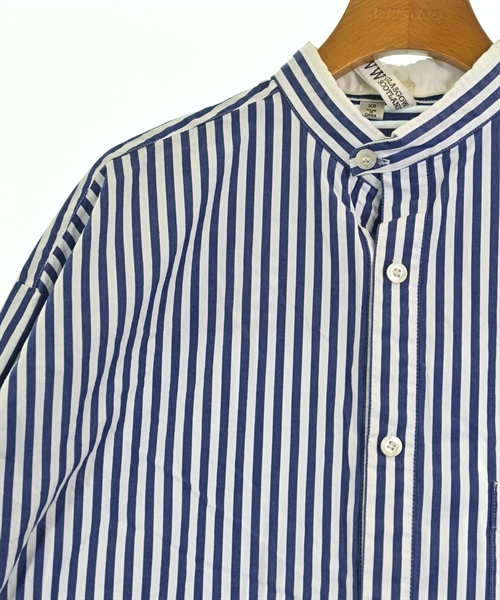 Traditional Weatherwear（トラディショナルウェザーウェア）カジュアルシャツ 青 サイズ:XS レディース/2200637636018