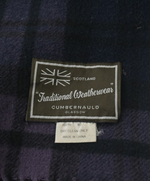 Traditional Weatherwear（トラディショナルウェザーウェア）マフラー 紫 サイズ:- レディース/2200629710351