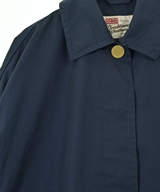 Traditional Weatherwear（トラディショナルウェザーウェア）ステンカラーコート 紺 サイズ:32(M位) レディース/2200617263012