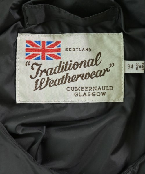Traditional Weatherwear（トラディショナルウェザーウェア）ダウンコート 黒 サイズ:34(XS位) レディース/2200631114123