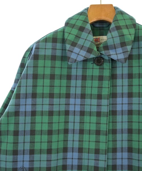 Traditional Weatherwear（トラディショナルウェザーウェア）ステンカラーコート 緑 サイズ:32(XXS位) レディース/2200611156167