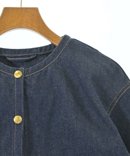 Traditional Weatherwear（トラディショナルウェザーウェア）デニムジャケット 紺 サイズ:32(XXS位) レディース/2200609913017