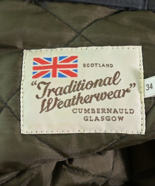 Traditional Weatherwear（トラディショナルウェザーウェア）ステンカラーコート 黒 サイズ:34(XS位) レディース/2200601849024