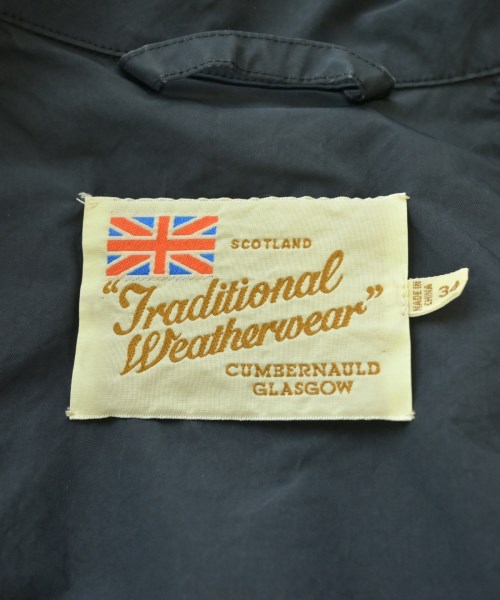 Traditional Weatherwear（トラディショナルウェザーウェア）トレンチコート 紺 サイズ:34(XS位) レディース/2200609223024