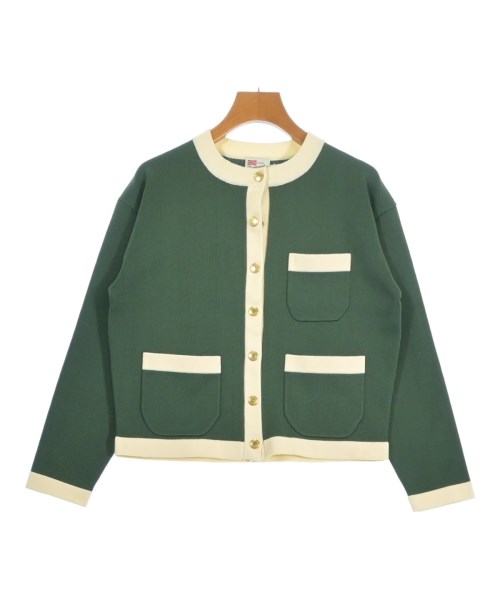 Traditional Weatherwear(トラディショナルウェザーウェア)カーディガン 緑 サイズ:XXS/2200671794019