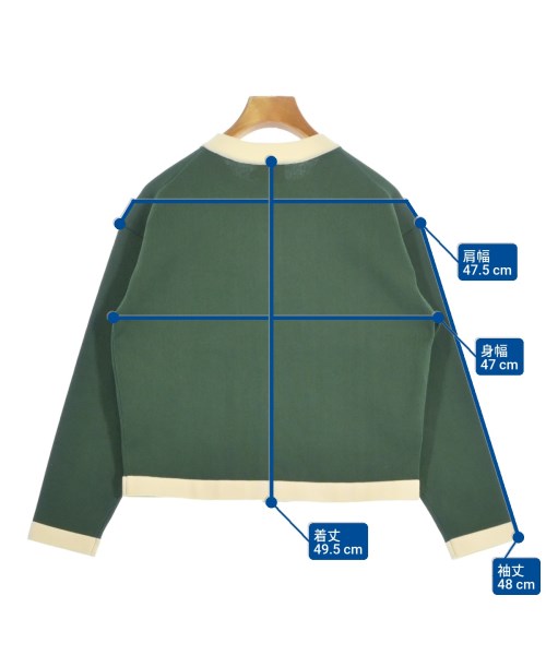 Traditional Weatherwear（トラディショナルウェザーウェア）カーディガン 緑 サイズ:XXS レディース/2200671794019
