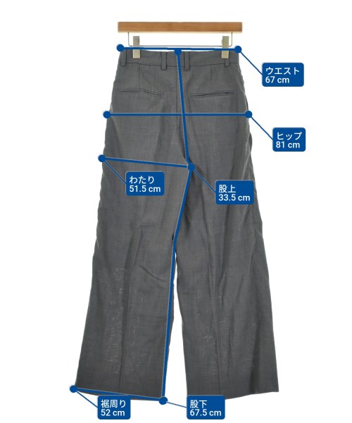 Traditional Weatherwear（トラディショナルウェザーウェア）スラックス グレー サイズ:XS レディース/2200689563041