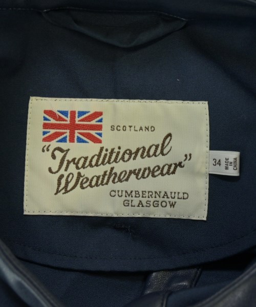Traditional Weatherwear（トラディショナルウェザーウェア）ノーカラージャケット 紺 サイズ:34(XS位) レディース/2200697697257