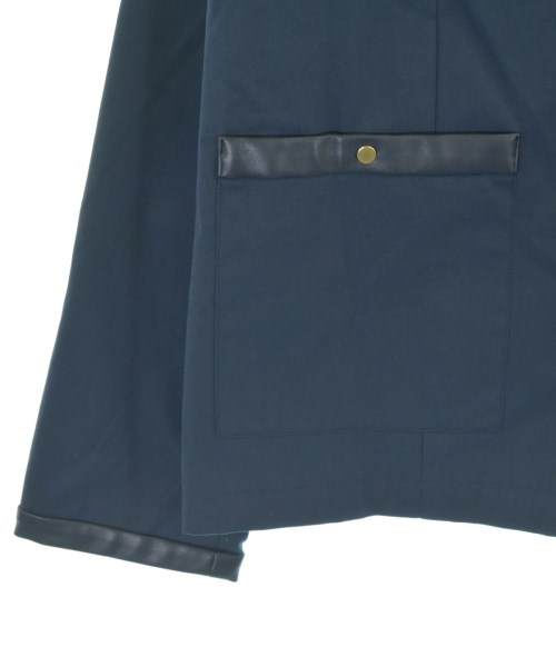 Traditional Weatherwear（トラディショナルウェザーウェア）ノーカラージャケット 紺 サイズ:34(XS位) レディース/2200697697257