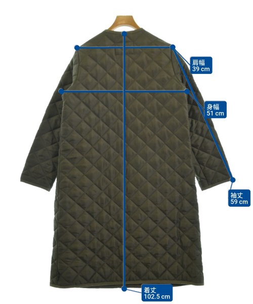 Traditional Weatherwear（トラディショナルウェザーウェア）コート カーキ サイズ:36(S位) レディース/2200650342019