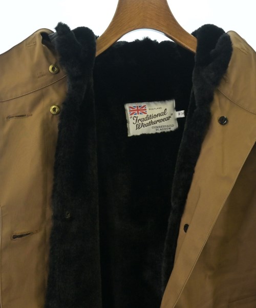 Traditional Weatherwear（トラディショナルウェザーウェア）ステンカラーコート 茶 サイズ:36(S位) レディース/2200649783014