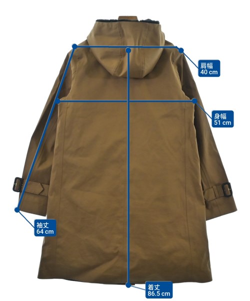 Traditional Weatherwear（トラディショナルウェザーウェア）ステンカラーコート 茶 サイズ:36(S位) レディース/2200649783014