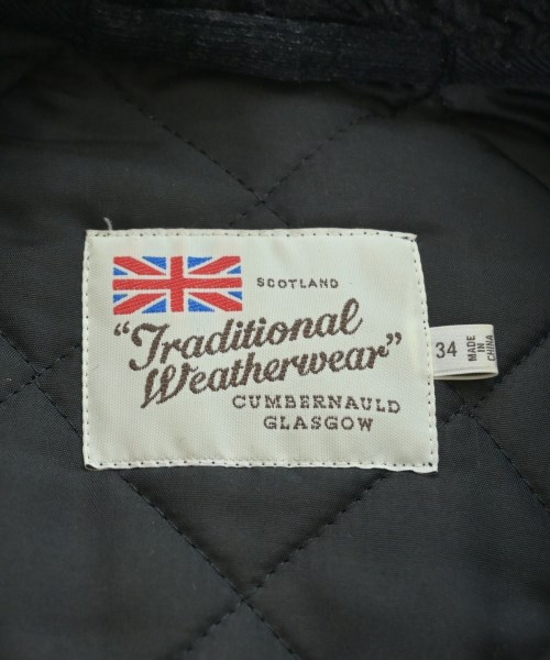 Traditional Weatherwear（トラディショナルウェザーウェア）ステンカラーコート 黒 サイズ:34(XS位) レディース/2200657483036
