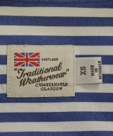 Traditional Weatherwear（トラディショナルウェザーウェア）カジュアルシャツ 青 サイズ:XS レディース/2200658534065