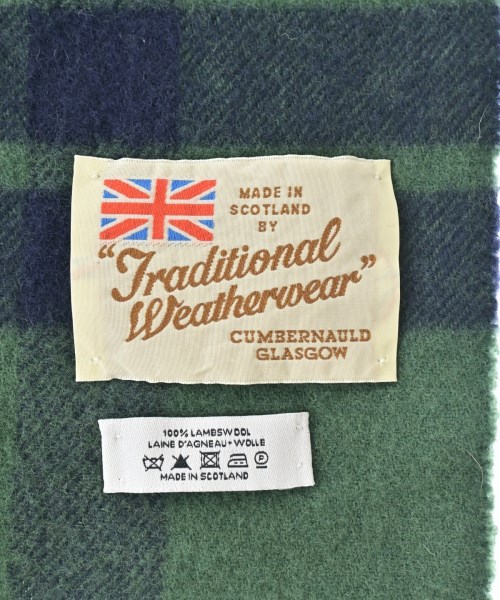 Traditional Weatherwear（トラディショナルウェザーウェア）ストール 緑 サイズ:- レディース/2200637319089