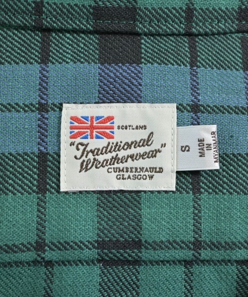 Traditional Weatherwear（トラディショナルウェザーウェア）カジュアルシャツ 緑 サイズ:S レディース/2200634991103