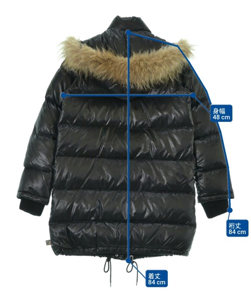 Traditional Weatherwear（トラディショナルウェザーウェア）ダウンコート 黒 サイズ:34(XS位) レディース/2200701972011