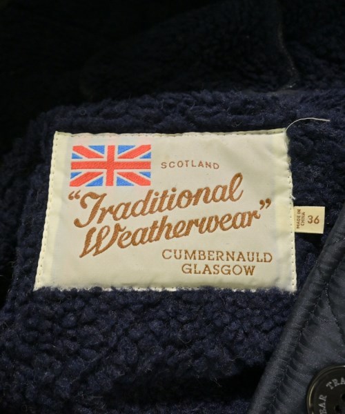 Traditional Weatherwear（トラディショナルウェザーウェア）ダウンコート 紺 サイズ:36(S位) レディース/2200705952026