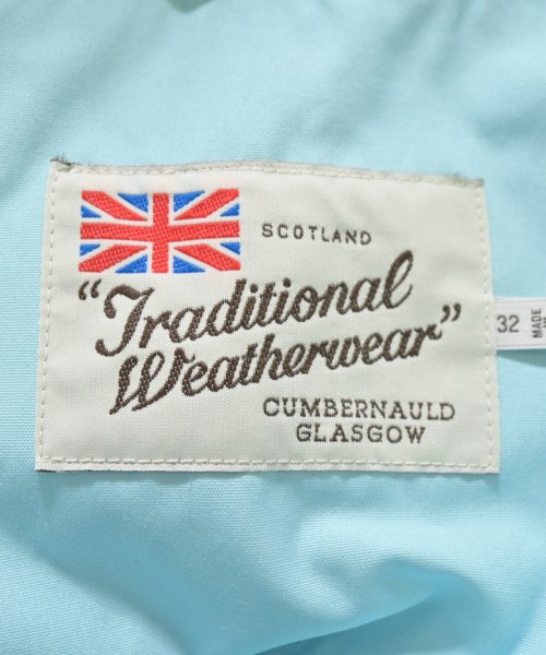 Traditional Weatherwear（トラディショナルウェザーウェア）ステンカラーコート 青 サイズ:32(XXS位) レディース/2200681790117