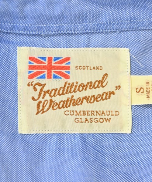 Traditional Weatherwear（トラディショナルウェザーウェア）カジュアルシャツ 青 サイズ:S レディース/2200684813011