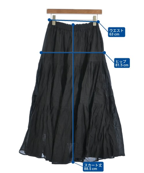 JOURNAL STANDARD relume（ジャーナルスタンダードレリューム）ロング・マキシ丈スカート 黒 サイズ:F レディース/2200620744119