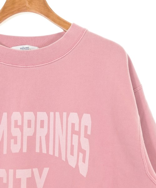 JOURNAL STANDARD relume（ジャーナルスタンダードレリューム）スウェット ピンク サイズ:F レディース/2200620744249