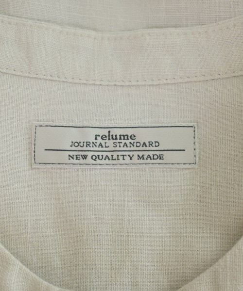 JOURNAL STANDARD relume（ジャーナルスタンダードレリューム）ブラウス 白 サイズ:F レディース/2200629343115