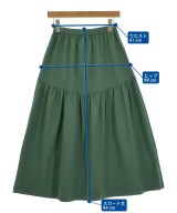 JOURNAL STANDARD relume（ジャーナルスタンダードレリューム）ロング・マキシ丈スカート 緑 サイズ:F レディース/2200634719066