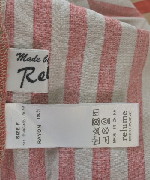 JOURNAL STANDARD relume（ジャーナルスタンダードレリューム）ワンピース 赤 サイズ:F レディース/2200617692027