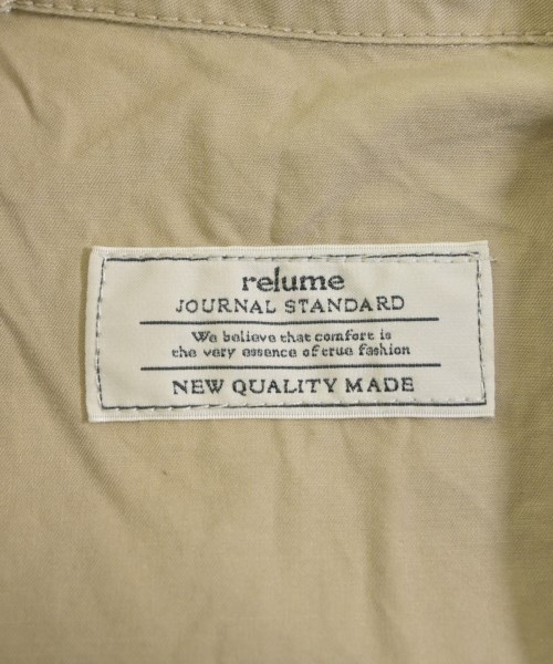 JOURNAL STANDARD relume（ジャーナルスタンダードレリューム）カバーオール ベージュ サイズ:F レディース/2200622709086